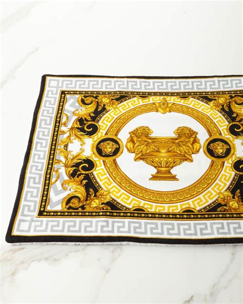 Versace bath rug